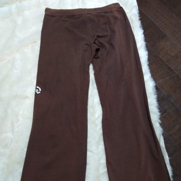 Yogi | Drawstring Waist Silver Embellished Pants - Picture 8 of 8